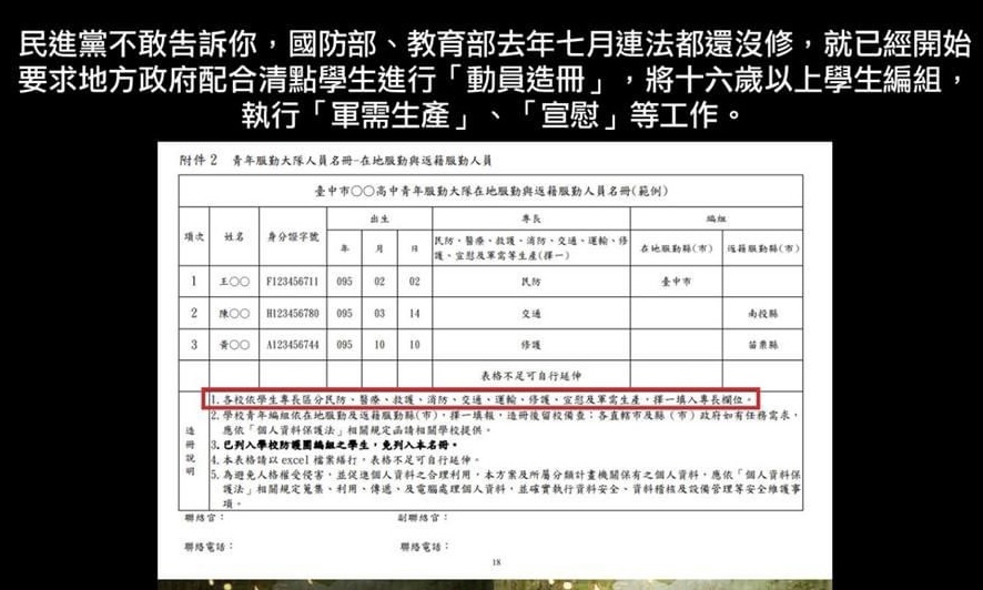 楊秉儒》關於「動員造冊」 民進黨不敢告訴你的事